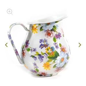 Mackenzie Childs flower market lg pitcher, bought at finger lakes store